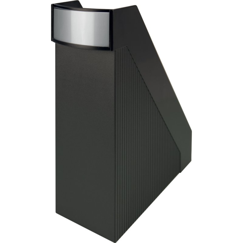 helit magazine holder the tower line, A4, light grey, polystyrene