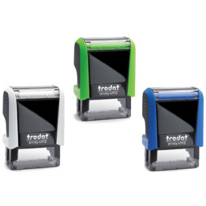 trodat tekststempel Printy 4910 4.0, configureerbaar, hemelsblauw, 26×8 mm