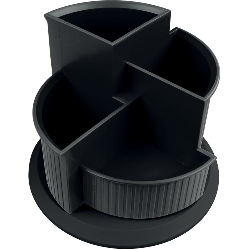 helit pen holder rotating, black, 140 mm