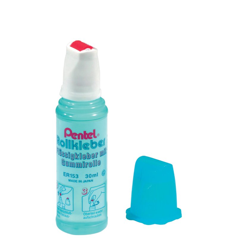 Pentel Roll'n Glue colle à rouleau, rechargeable, 30 ml