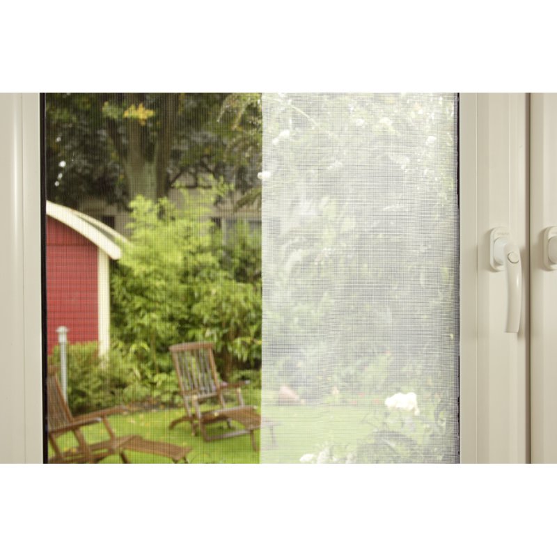 tesa moustiquaire standard pour fenêtres, 150 × 180 cm, blanc