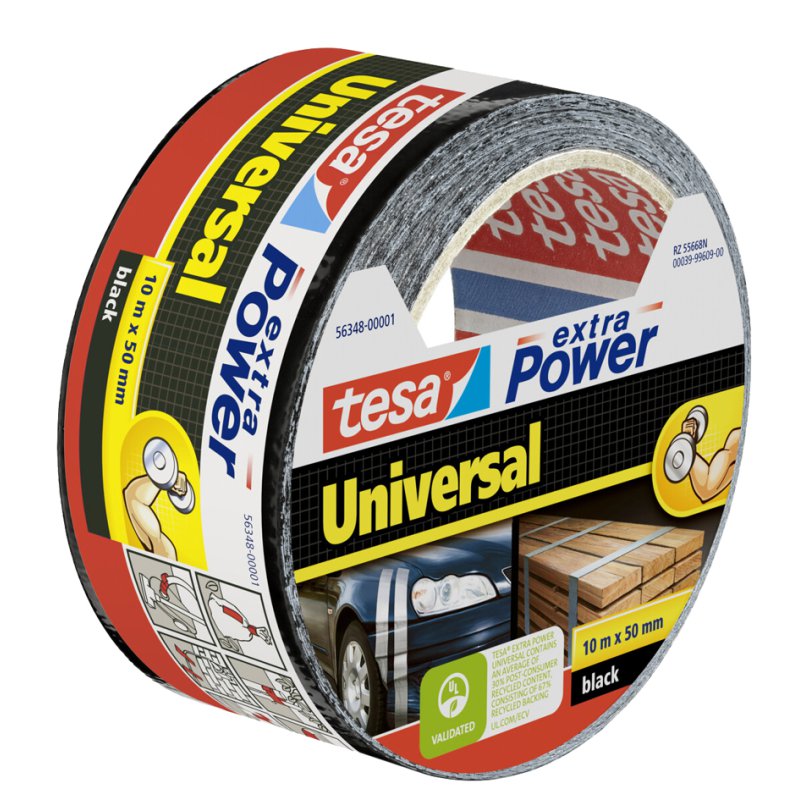 tesa ruban adhésif Extra Power Universal, argent, 50 mm × 10 m