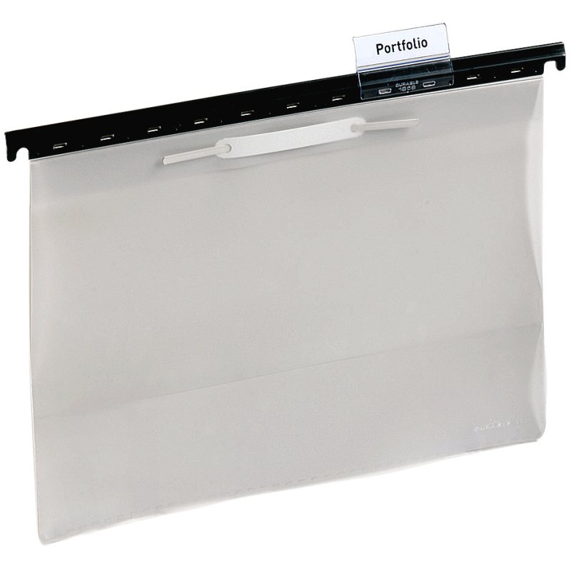 DURABLE chemises de classement A4, gris, 60 mm, 25 pièces