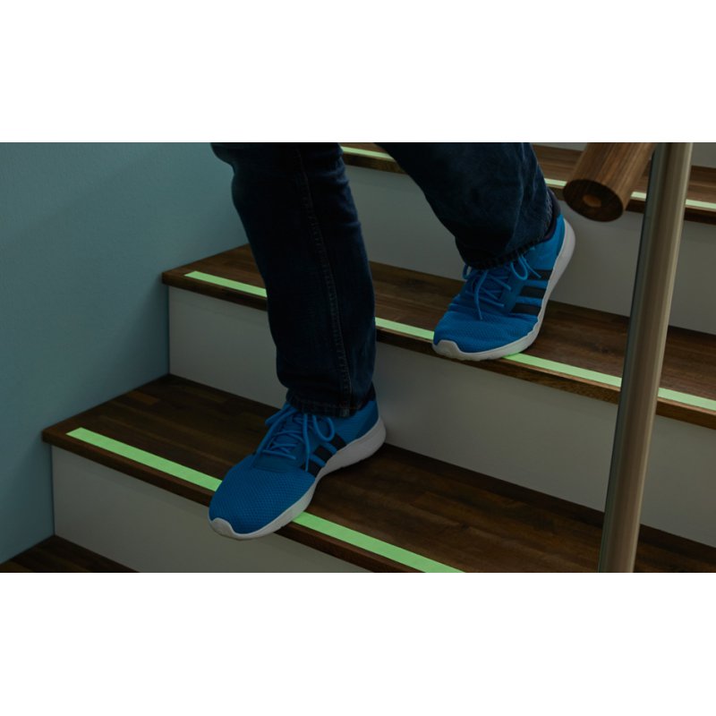 tesa bande antidérapante, fluorescente, 25 mm × 5 m