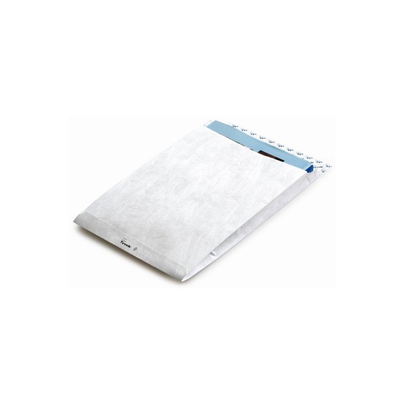 Tyvek plooienvelop E4b, zonder venster, wit, 305×457×50 mm