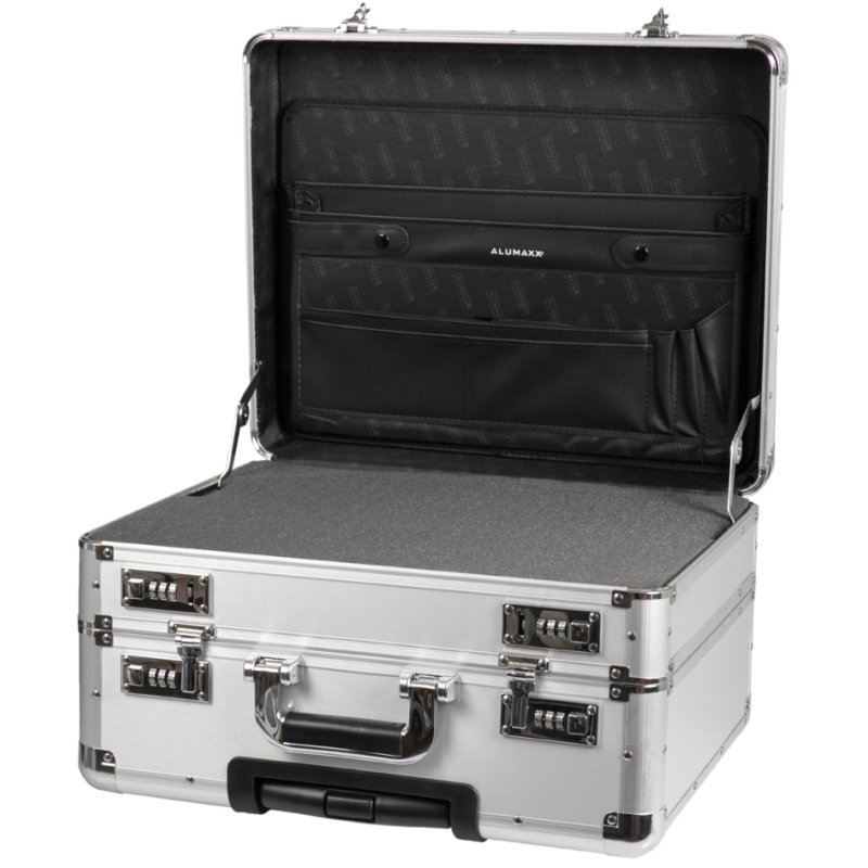 ALUMAXX malette multifonctionnelle CHALLENGER, argent, aluminium, 450×255×365 mm