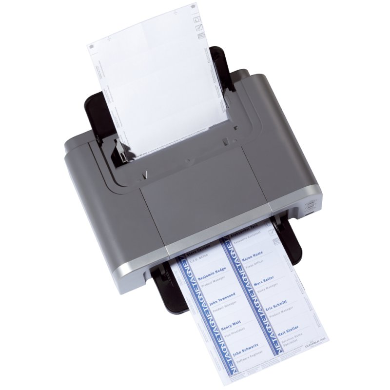 DURABLE insteeknaamkaartjes voor naamplaatjes, 30 × 60 mm, wit, 540 stuks