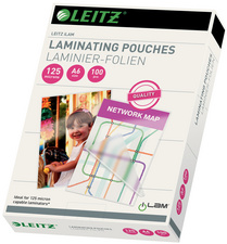 LEITZ lamineerhoezen A3, glanzend, 200 micron, 100 stuks