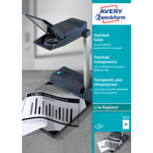 AVERY Zweckform OHP-folies A4 transparant ongecoat