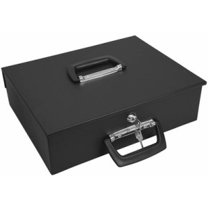 WEDO geldtelkist Universa, lichtgrijs, stahlblech, 355×275×100 mm
