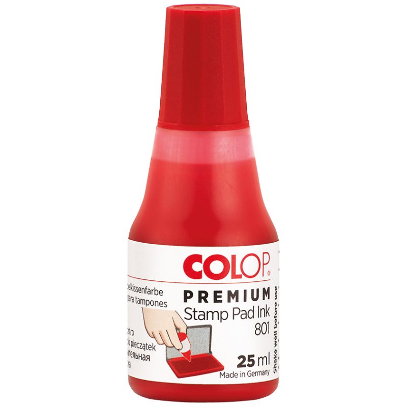 COLOP encre à tampon 801, noir, 25 ml, recharge