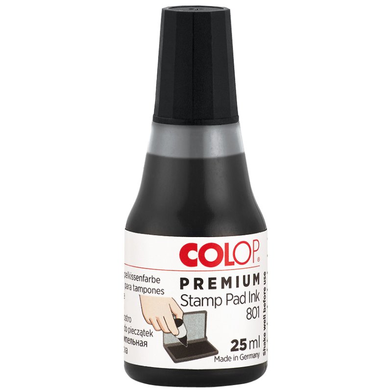 COLOP encre à tampon 801, noir, 25 ml, recharge