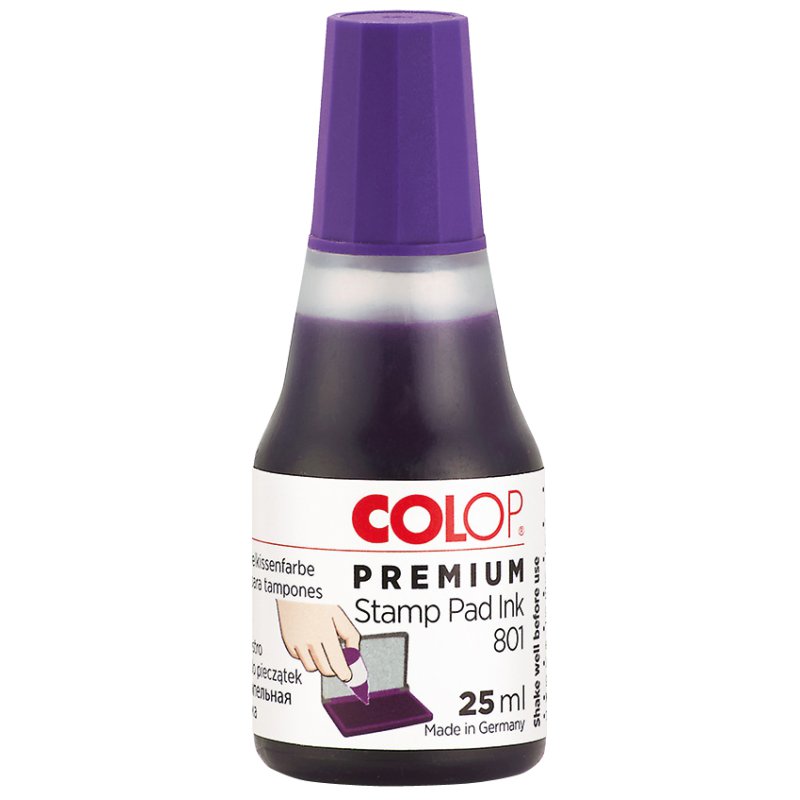 COLOP encre à tampon 801, noir, 25 ml, recharge