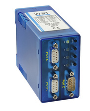 W&T seriële switch 2-poorts, RS232, voor 2 computers