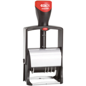 COLOP datumstempel Classic Line 2000/WD, zelfinkterend, 12 teksten, 4 mm