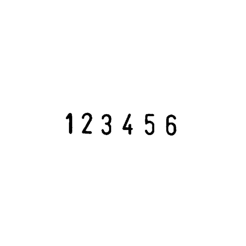 COLOP numeroteur Classic Line 2106, 6-cijferig, zelfinkend, 4 mm