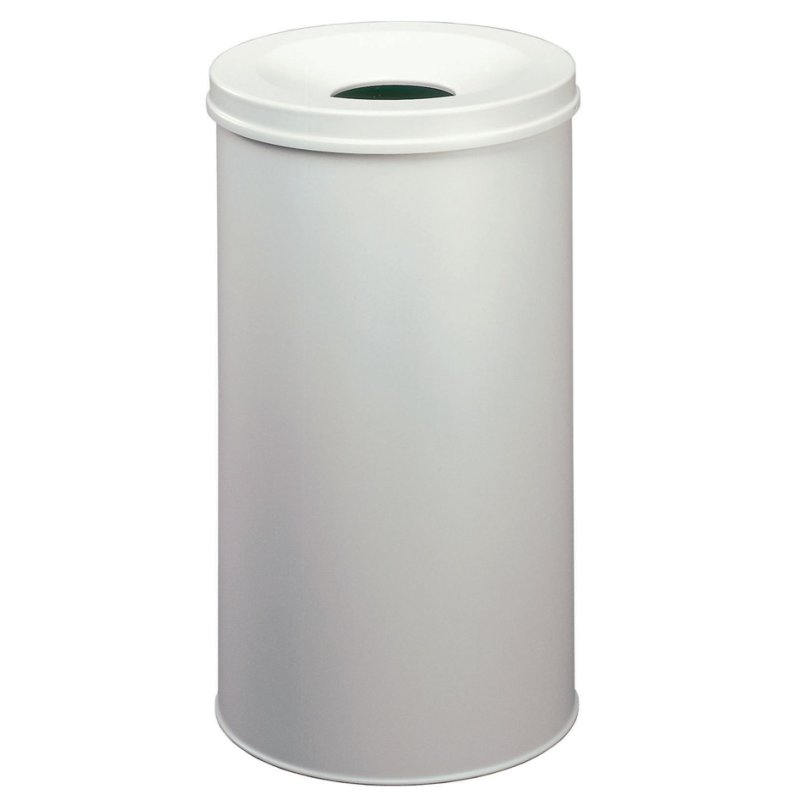 DURABLE prullenbak SAFE rond, 60 liter, zwart