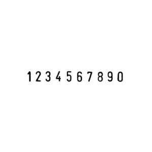 COLOP statief-cijferstempel Classic Line 2010, 10-cijferig, zelfinkend, schrifthoogte 5 mm