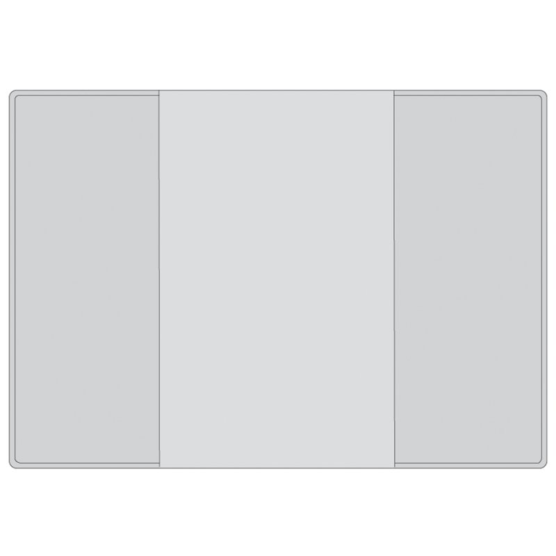 HERMA étui pour carte d'identité, PP, 2 volets, 80×113 mm