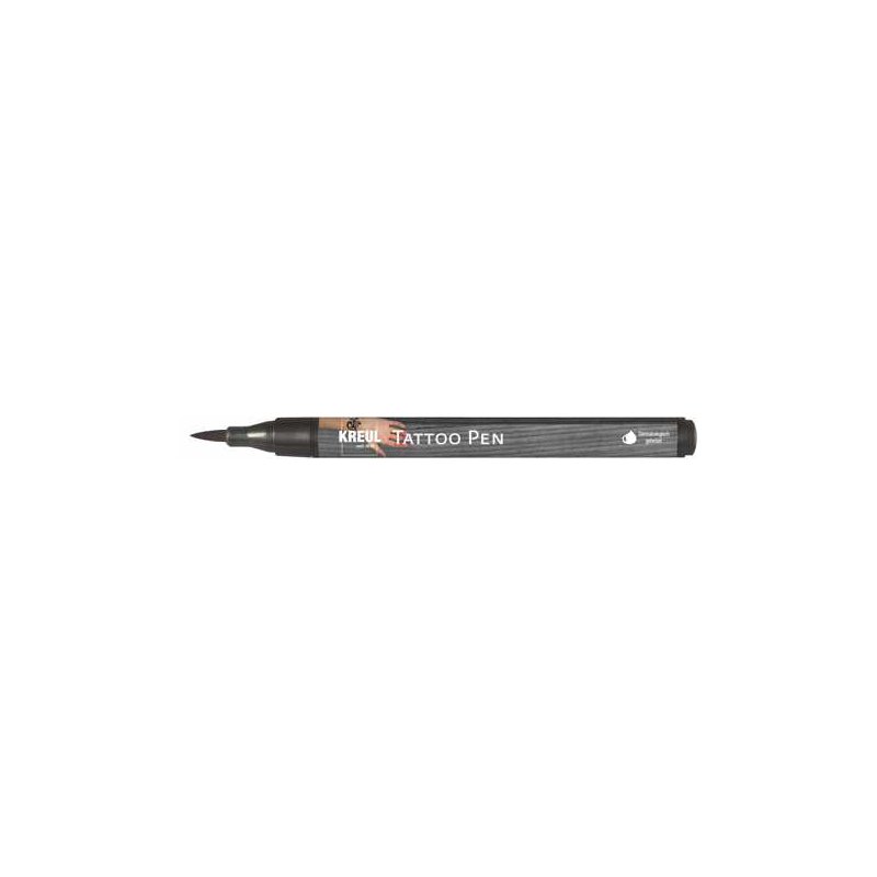 KREUL tekenpen voor tatoeages, groen, 0,5-3,0 mm, waterbasis
