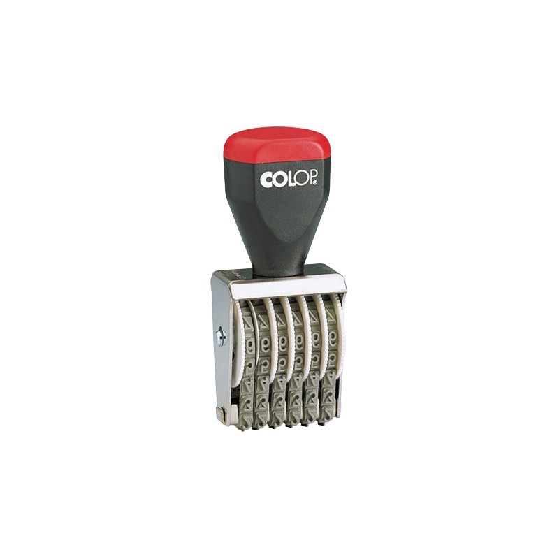 COLOP number stamp 04006, 6-digit, 4 mm character height