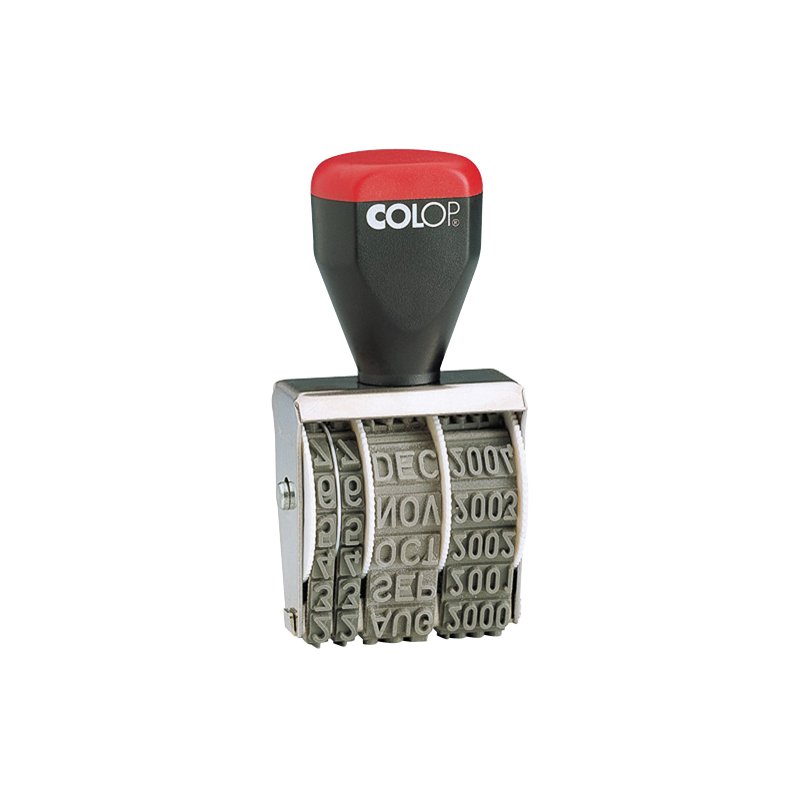 COLOP maanddatumstempel 05000, maanden in letters, schrifthoogte 5 mm