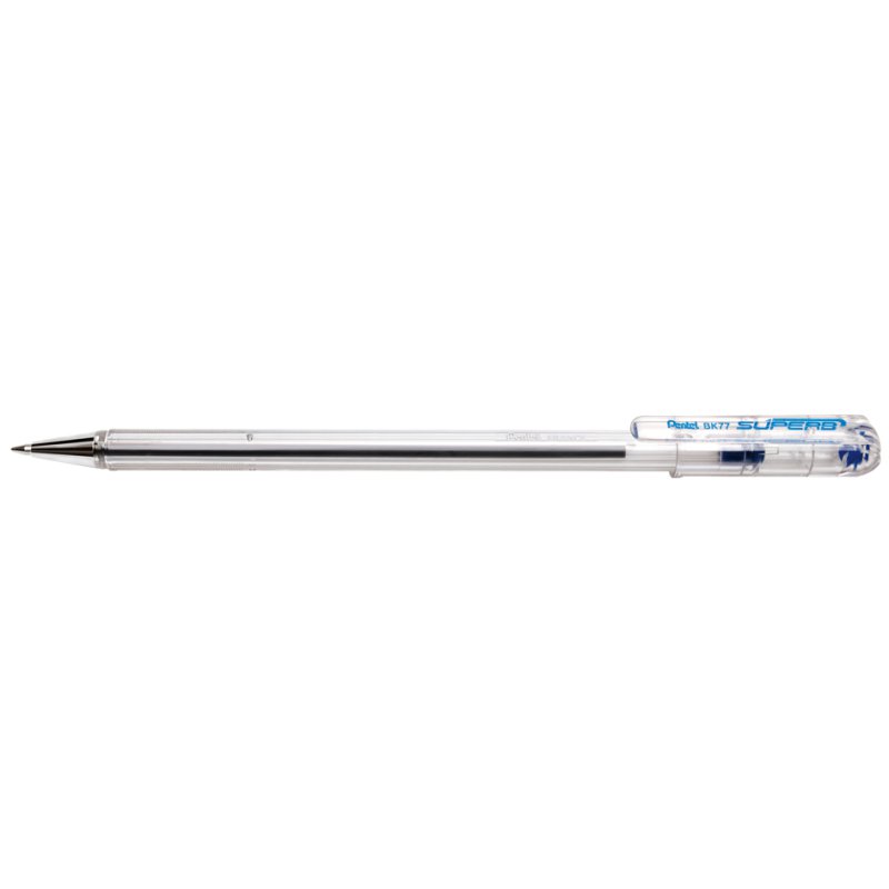 Pentel stylo SUPERB BK77, rouge, rechargeable, 0,7 mm