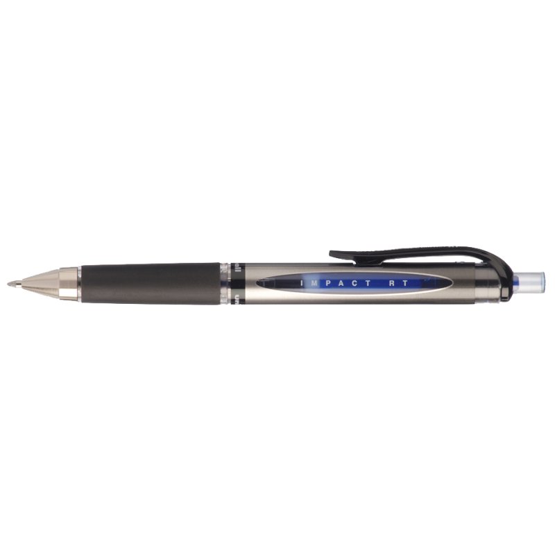 uni-ball gelroller GEL IMPACT RT, drukknop, zwart, 0,7 mm