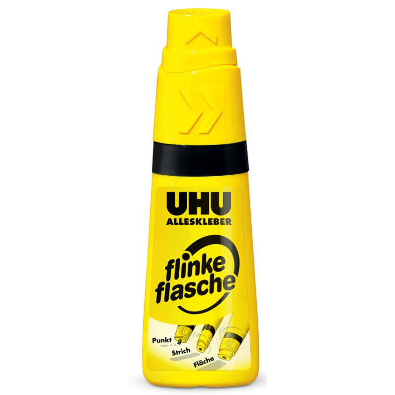 UHU alleslijm fles, oplosmiddelhoudend, navulbaar, 35 g