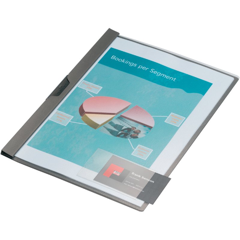 DURABLE pochettes auto-adhésives POCKETFIX, 74×43 mm, transparent, 10 pièces