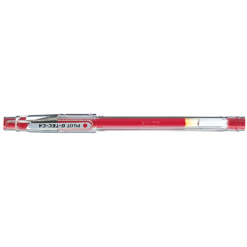 PILOT stylo-roller gel G-TEC-C4, rouge, 0,2 mm