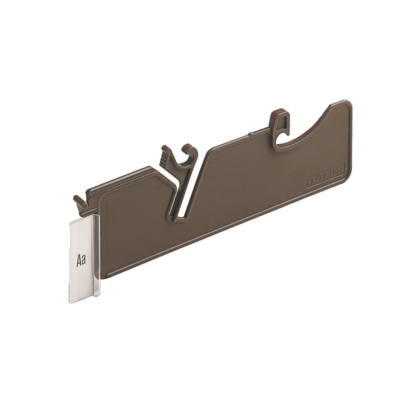 LEITZ chemises de suspension guides A4, marron, avec cavaliers, 25 pièces