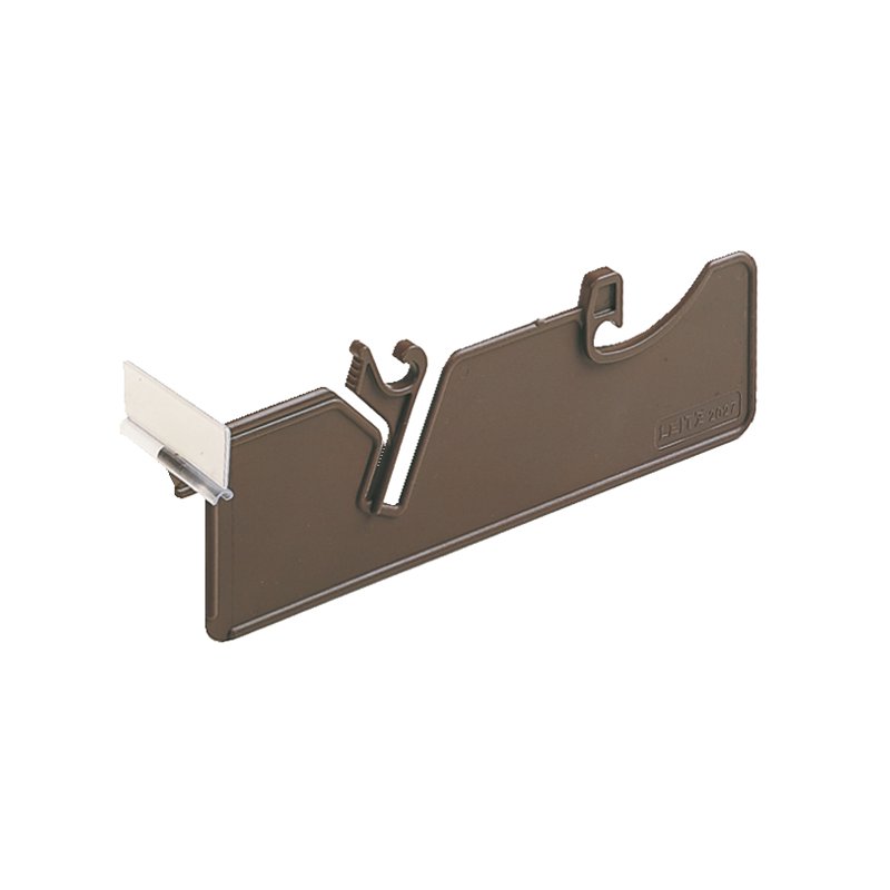 LEITZ chemises de suspension guides A4, marron, avec cavaliers, 25 pièces