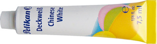 Pelikan dekkende witte tube 3, 7,5 ml