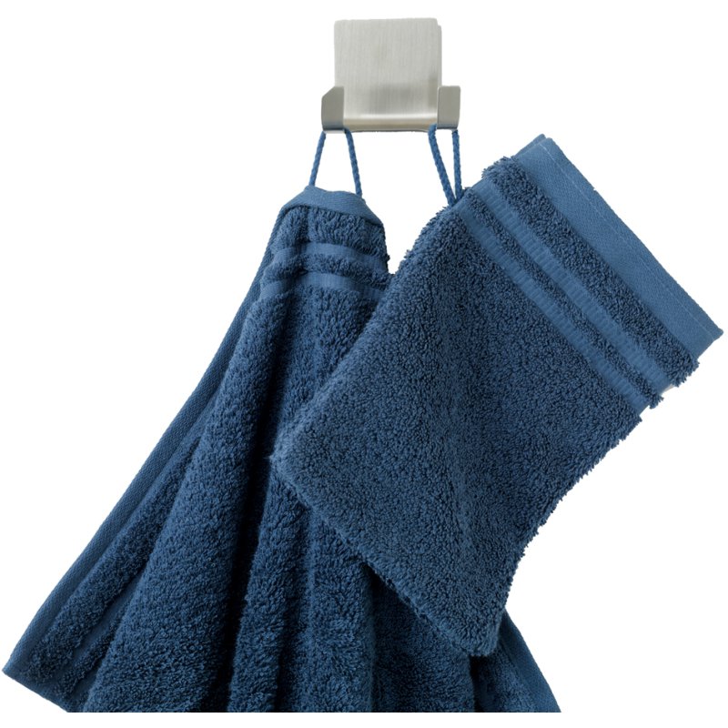 tesa Powerstrips crochets doubles WAVE waterproof, argent, acier inoxydable, résistant à l'eau
