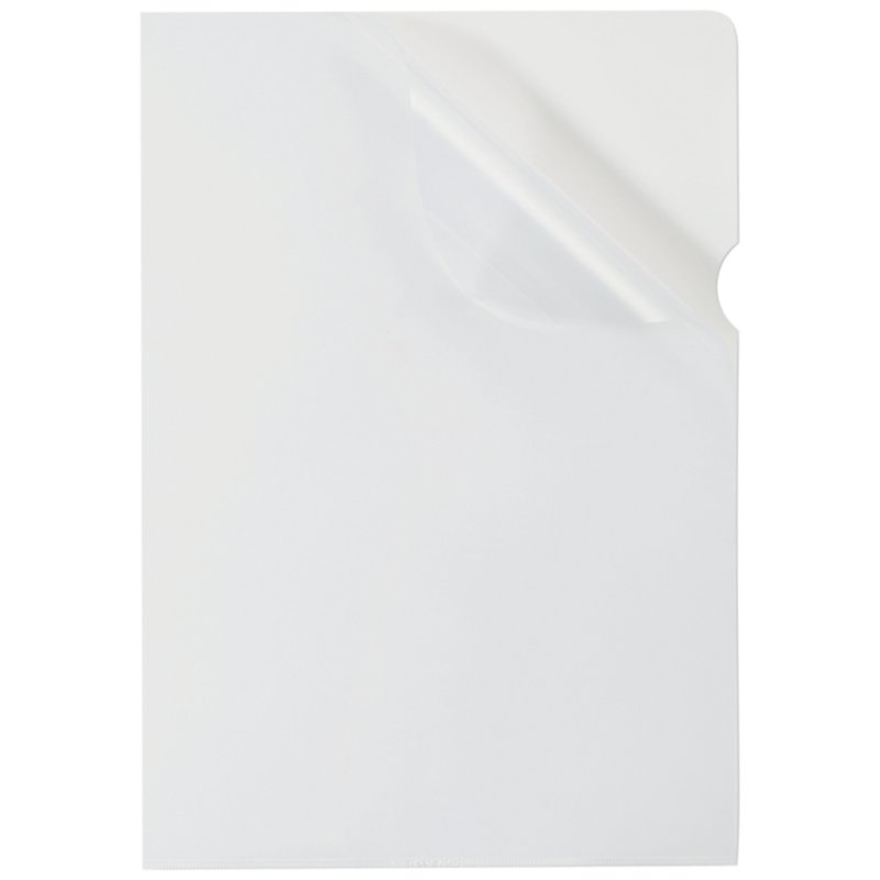 ELBA pochettes de documents A4, transparent, PVC 0,15 mm, 100 pièces