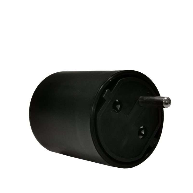shiverpeaks netadapterplug Zwitsers, kunststof, zwart