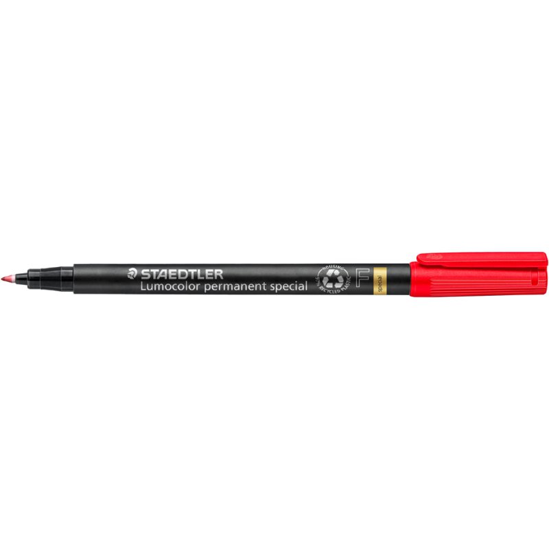 STAEDTLER Lumocolor marqueur permanent 319F, noir, 0,6 mm