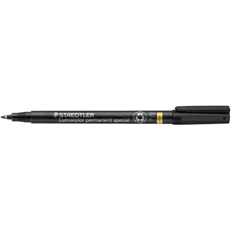 STAEDTLER Lumocolor marqueur permanent 319F, noir, 0,6 mm