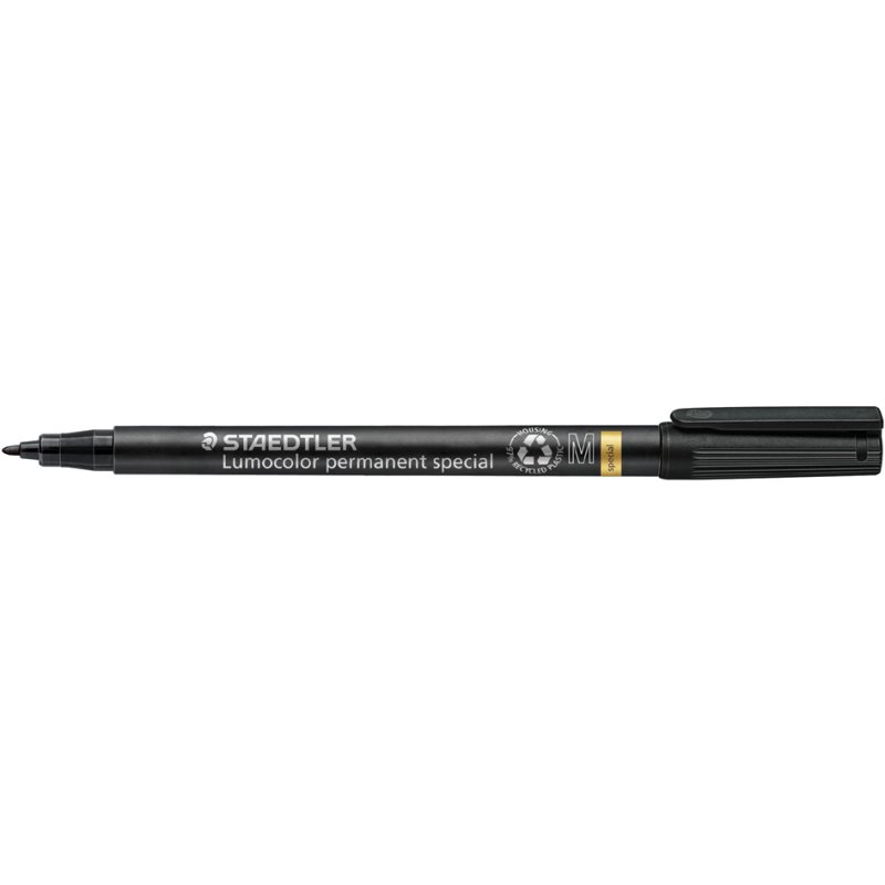 STAEDTLER Lumocolor marqueur permanent 319F, noir, 0,6 mm
