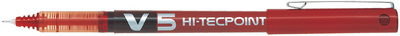 PILOT Hi-Tecpoint V5 fineliner, groen, 0,3 mm