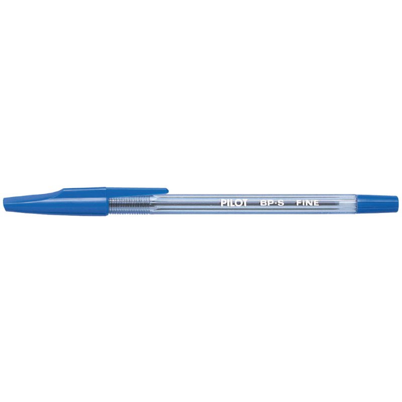 PILOT balpen BP-S, fijn 0,21 mm, blauw, roestvrijstalen punt