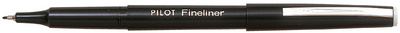 PILOT fineliner extrafijn, zwart, 0,4 mm