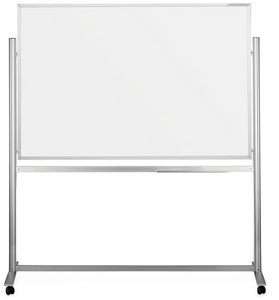 magnetoplan whiteboard, 150×100 cm, mobiel, dubbelzijdig