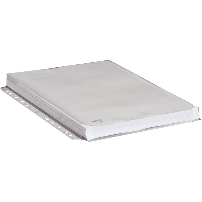 LEITZ Pochettes de documents Maxi A4, PVC ondulé 0,17 mm, 5 pièces