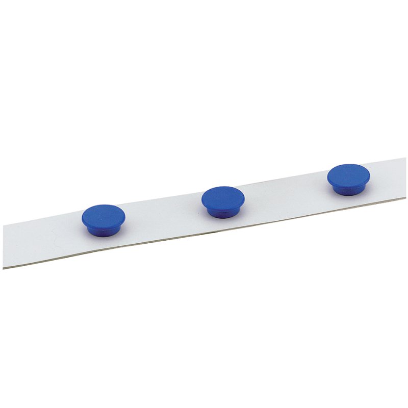 DURABLE magneetband, 5 m, wit, zelfklevend