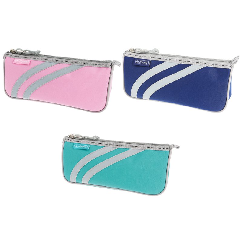 herlitz étui école/sport, polyester, mélange de couleurs, 220×88×105 mm