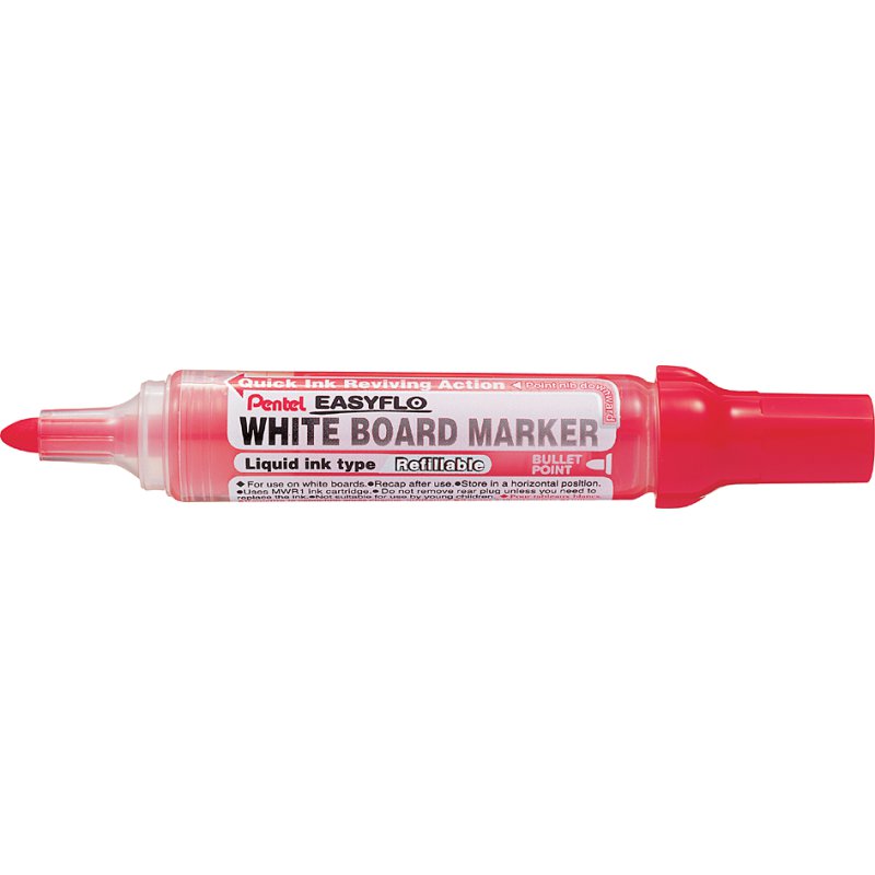 Pentel marqueur tableau blanc, vert, pointe ronde, 2,5 mm