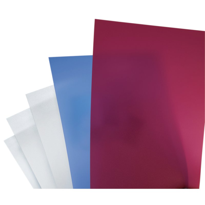 GBC reliures PolyCoverView A3, PP 0,50 mm, transparent mat, 100 pièces