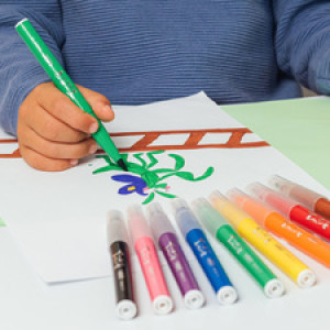 BIC KIDS viltstiften Visaquarelle, waterverf, 10 stuks, kleurgesorteerd